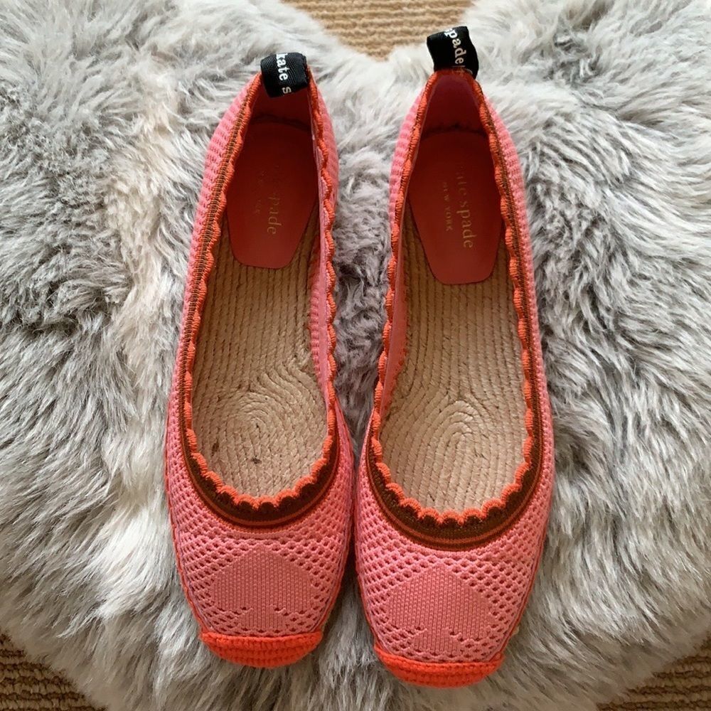 🆕Kate spade flats espadrille platform 6.5
